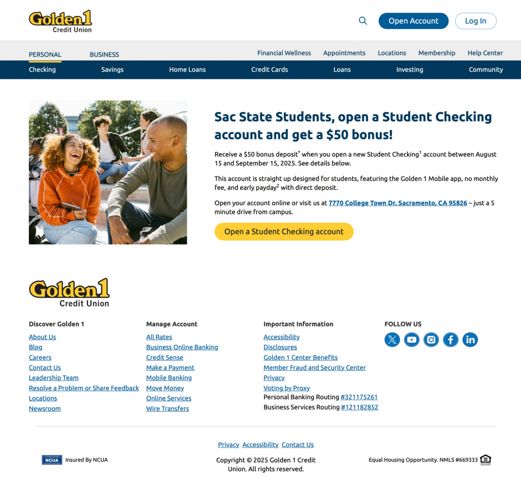 Back to School campaign